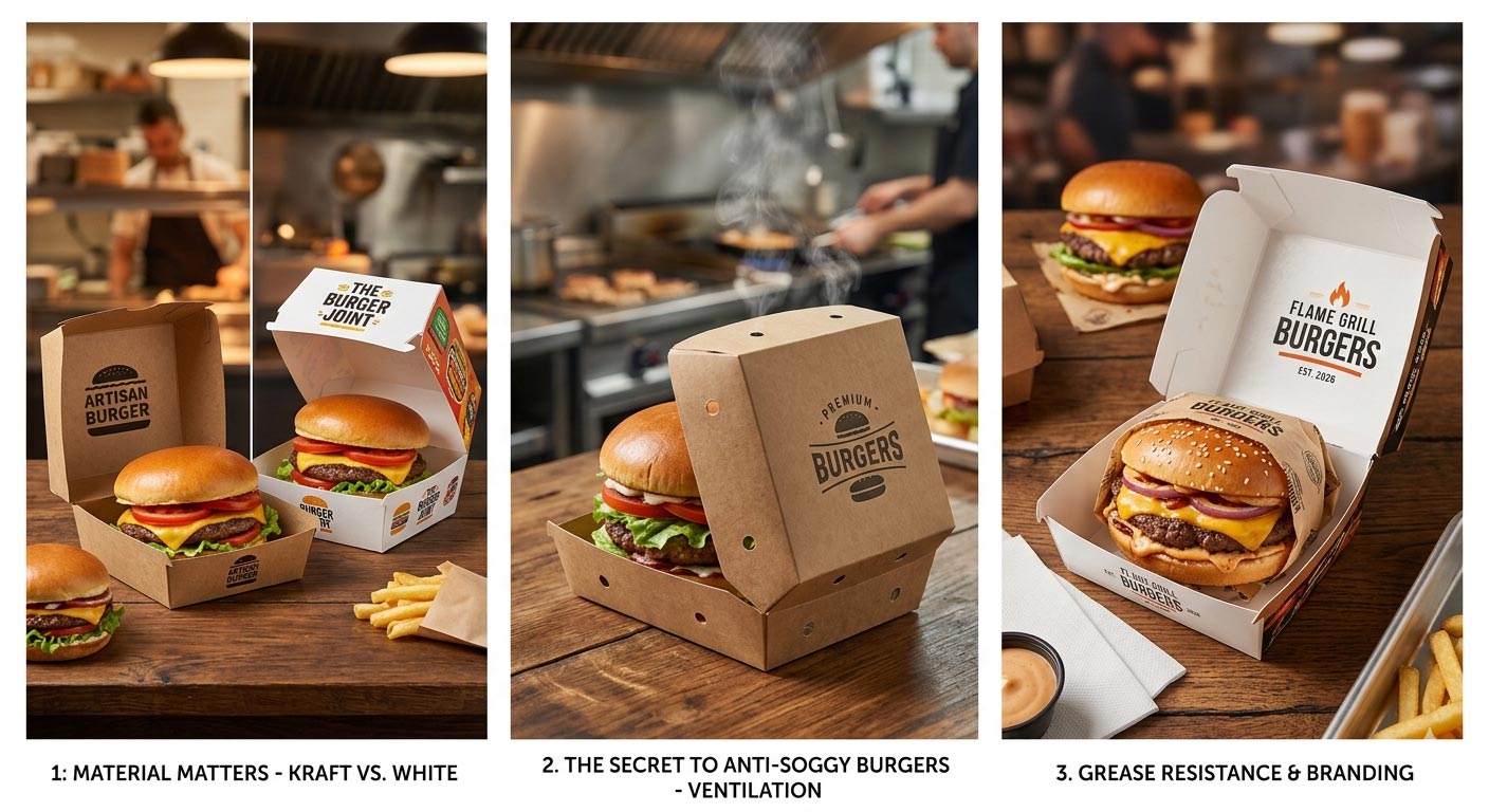 How to Choose the Right Burger Box: A Complete Guide for Fast Food Owners