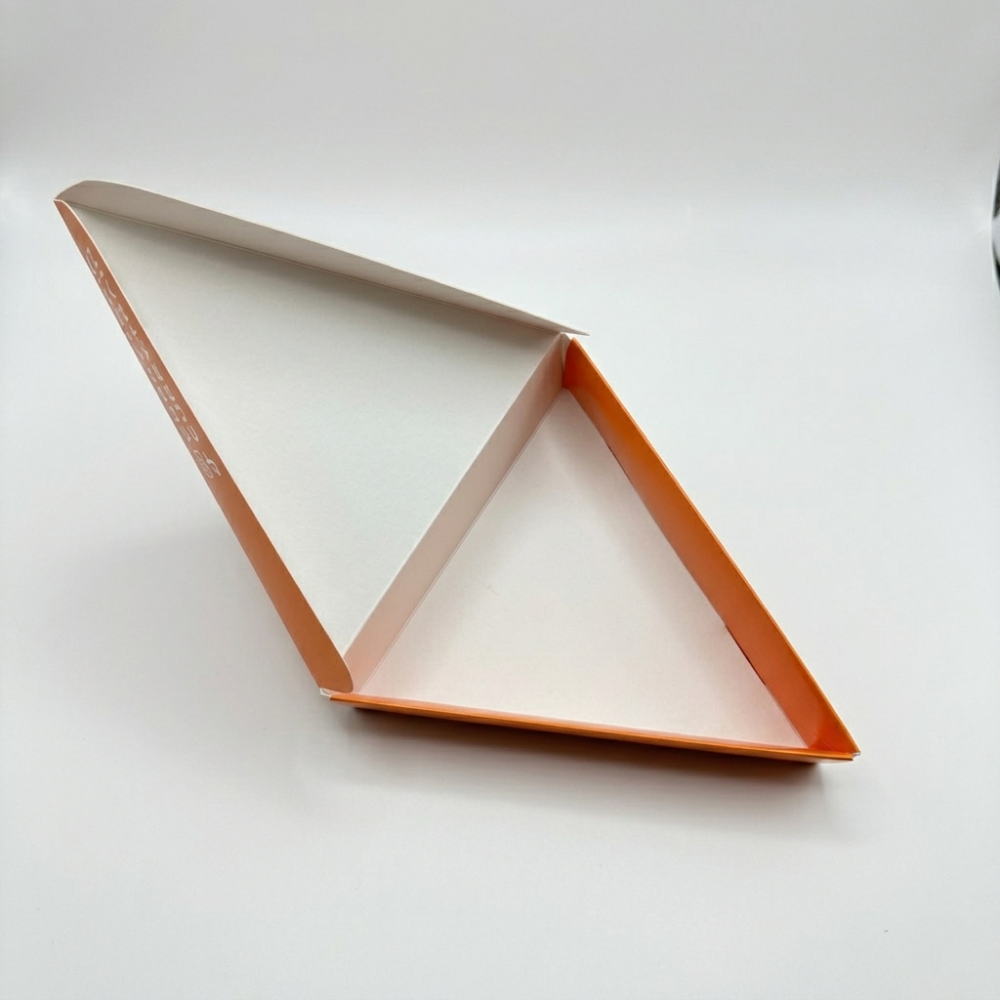 Wholesale Custom Pizza Slice Box Food Grade Triangle Box for Pizza Slice Takeaway Packaging Pizza Boxes with Logo