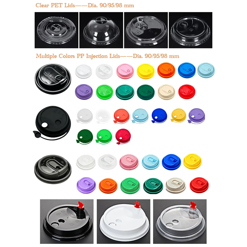 Custom Printed Logo 10oz 12oz Single Wall PE Coated Disposable Hot Drink Paper Cups 16oz Paper Coffee Cups with Lid