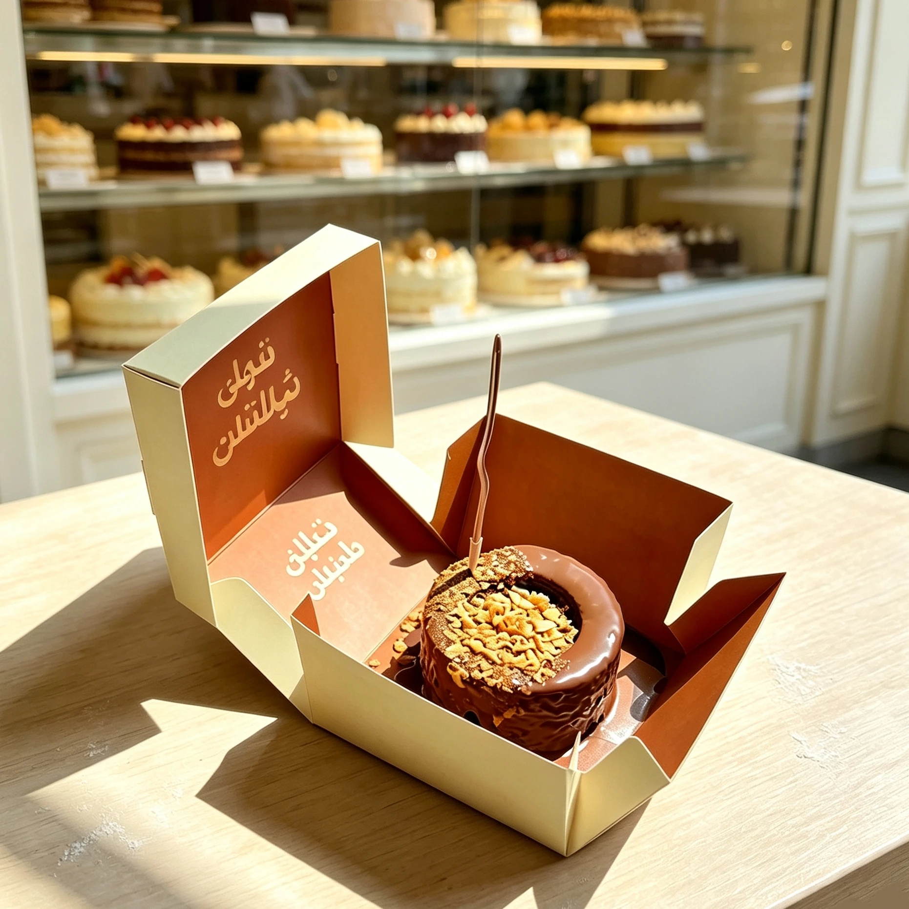 Free Design Custom Paper Cake Box White/Kraft Bakery Packaging Box for Brownie Chocolate Cake Party Use Matte Lanination UV